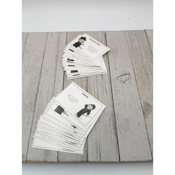 Community Chest And Chance Cards Monopoly Electronic Banking Replacement 2011 - Picture 1 of 7